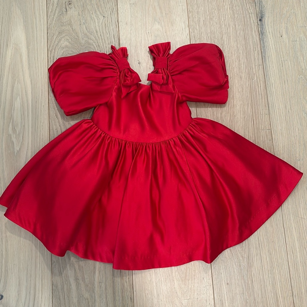 Red Janie and Jack party dress